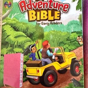 Adventure Bible for Early Readers - Yellow Jeep Cover